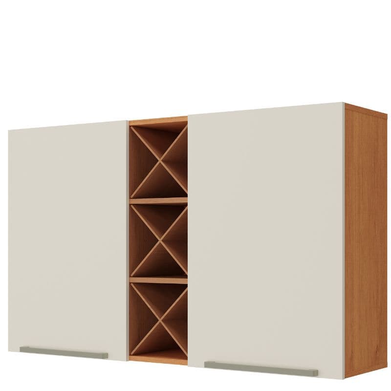 Mueble aéreo con botellero Areia