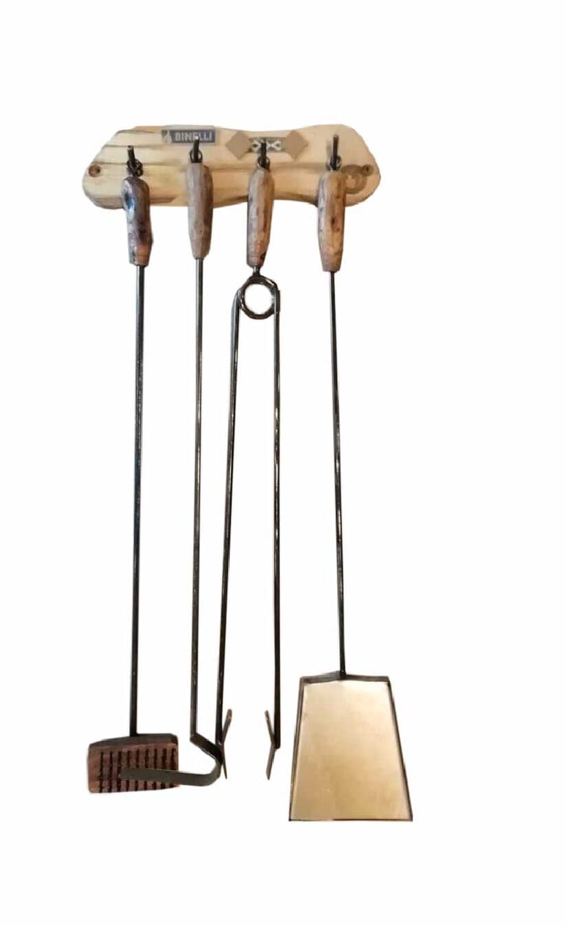 Juego parrillero artesanal 5 piezas
